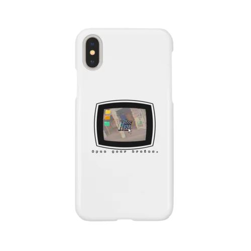 腦開(白) Smartphone Case