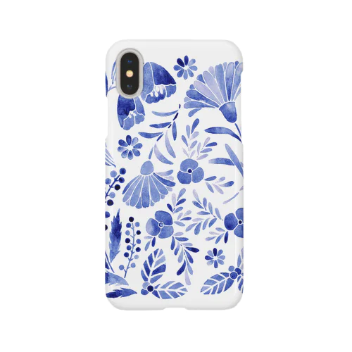 花柄 iPhone Smartphone Case
