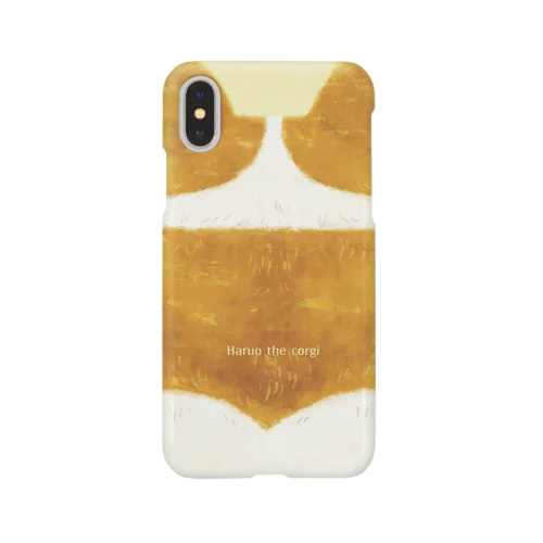 コーギーの後ろ姿[レッド] Smartphone Case