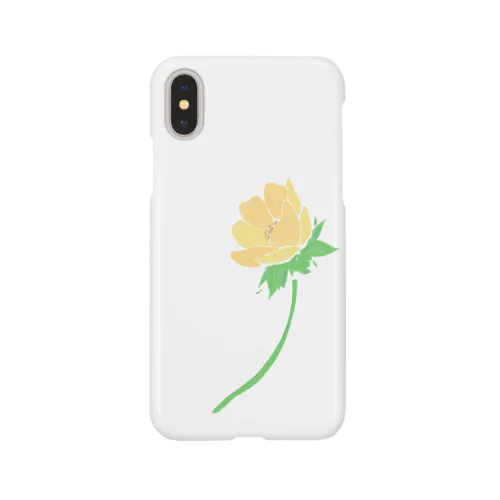 黄色いアネモネ Smartphone Case