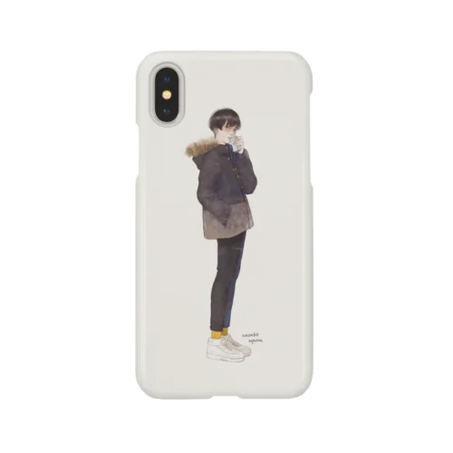 飲酒くん　iPhone XS/X Smartphone Case