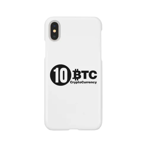 10BTC(Black-Logo) スマホケース