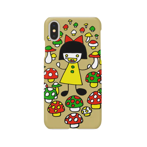 キノコ狩りぽいずんちゃん Smartphone Case