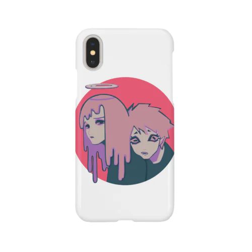 溶け合う〈ピンク〉 Smartphone Case