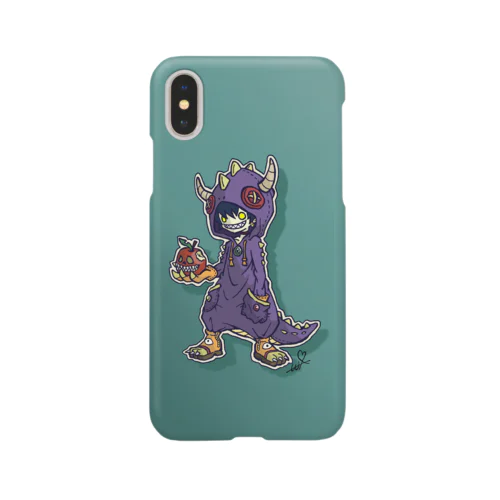 『もんすたあ君』1号(ぱーぷる) Smartphone Case