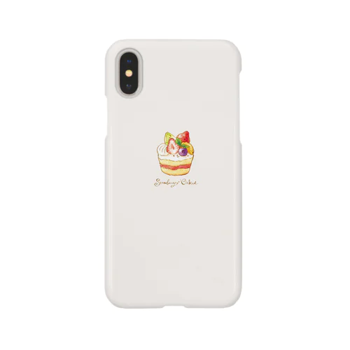 Fruit cake ハードケース｜いちごケーキ Smartphone Case