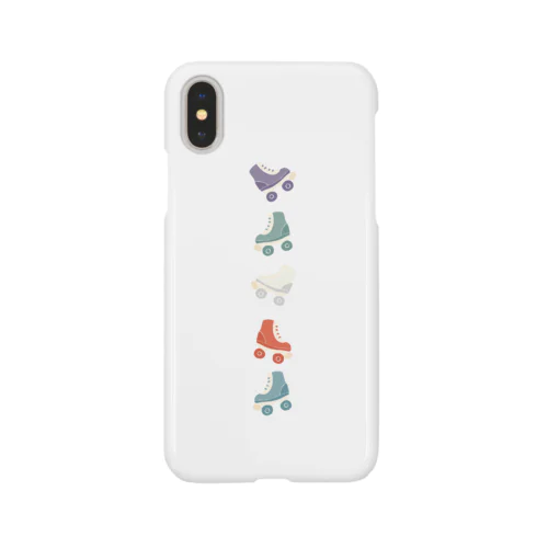 レトロ調ローラースケート Smartphone Case