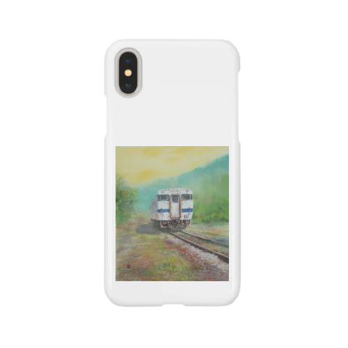 石炭のまちを走る列車 Smartphone Case