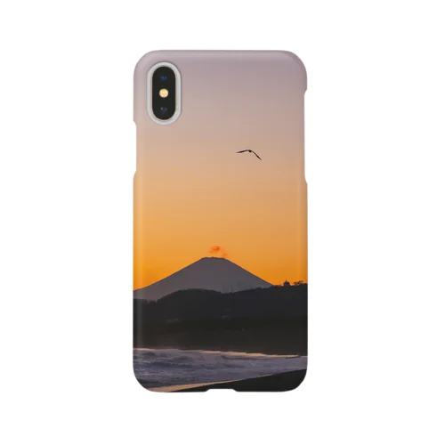 富士の夕暮れ Smartphone Case