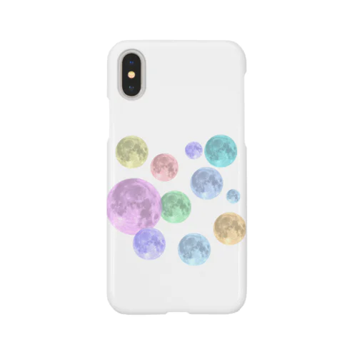 カラフルmoon まばら Smartphone Case