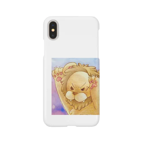 強がりライオン Smartphone Case