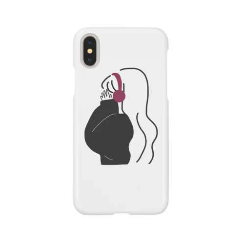 音楽を愛する女の子🧡 Smartphone Case