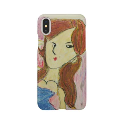 クレヨンで描かれたイケジョ Smartphone Case