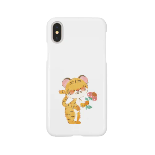 とらさんの好きなお花 Smartphone Case