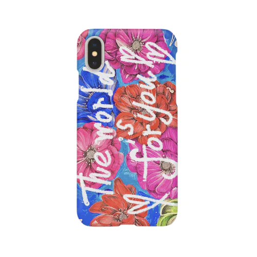 flower heart2021A-2 Smartphone Case