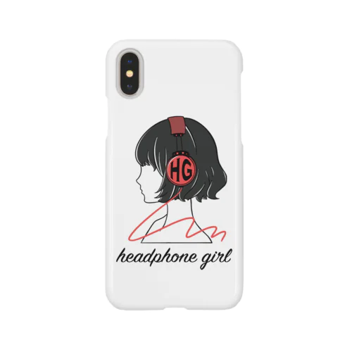 ヘッドフォンガール【A】 Smartphone Case