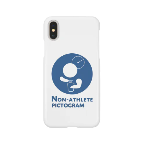 Non-athlete 深夜のカップ麺ver.2ピクトグラム Smartphone Case