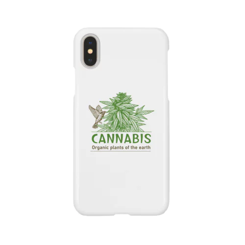 Cannabis & Bird（カナビスと鳥） スマホケース