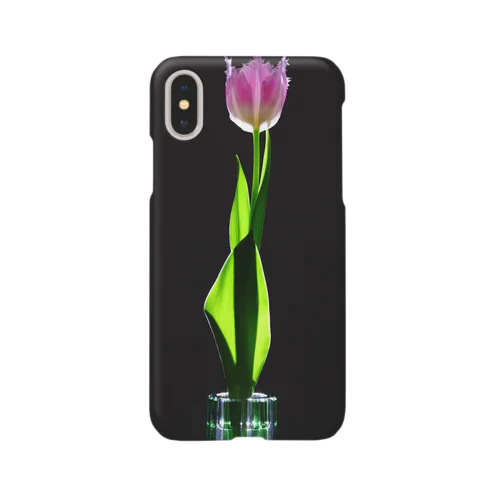 Tulip Design iPhone XS/X Smartphone Case スマホケース