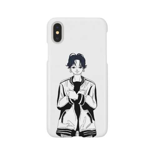 いい加減(モノクロ)/手話シリーズ Smartphone Case