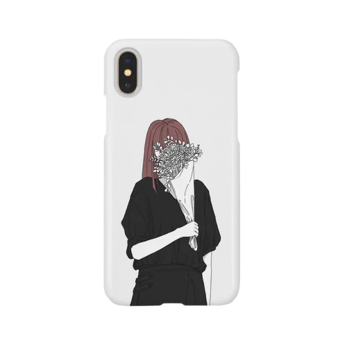 アガパンサスとユーカリ/花束シリーズ Smartphone Case