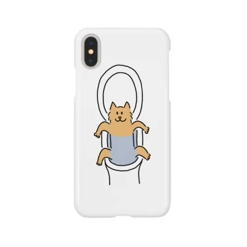 便器はまりねこ Smartphone Case