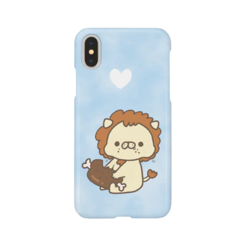 食いしんぼうモス🦁 Smartphone Case