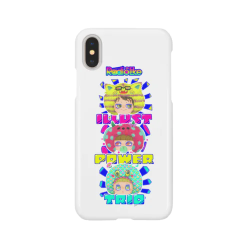 Illust Power Trio Smartphone Case