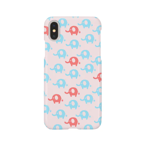 ゾウさんがいっぱい。 Smartphone Case