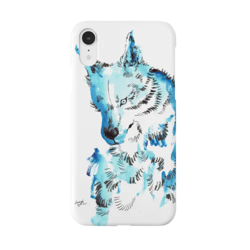 Watercolor wolf Smartphone Case
