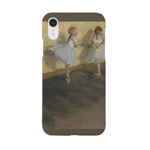 007-010　エドガー・ドガ　『バレで練習するダンサー』　スマホケース　表側面印刷　iPhone XR/XSMax/8Plus/7Plus/6sPlus/6Plus専用デザイン　SC7 Smartphone Case