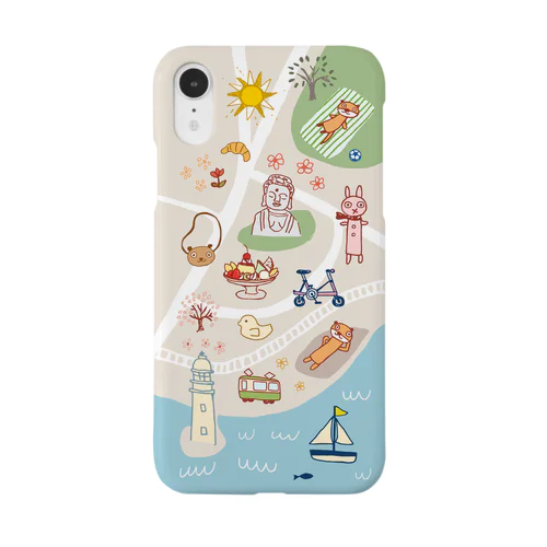 旅（iPhone XR/XSMax） Smartphone Case