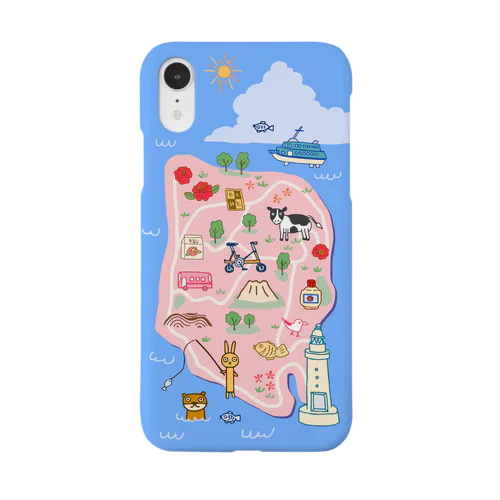 島旅（iPhone XR/XSMax） Smartphone Case