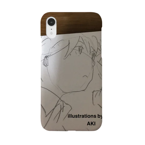 AKIイラストシリーズ1 iPhone Smartphone Case