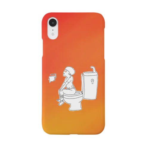 トイレ使用中 Smartphone Case