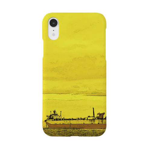 Ship yellow スマホケース