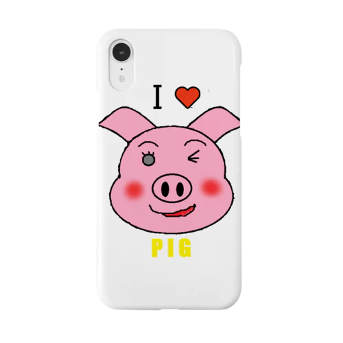 I♥PIG スマホケース