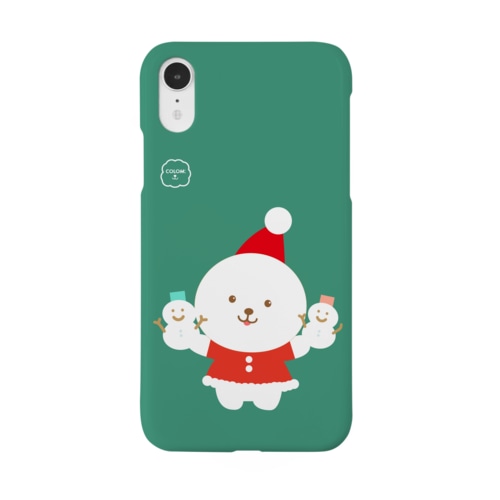 クリスマス【ふぅふぅ犬】ビションフリーゼ！！ Smartphone Case