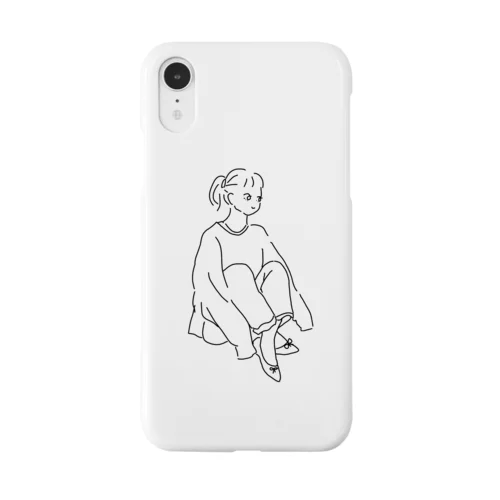 「カフェオレ飲みたい。」 Smartphone Case