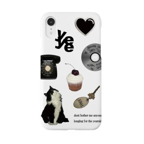 Black cat Smartphone Case