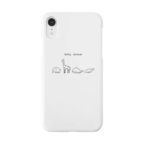 スマホケース/White/iPhoneXR Smartphone Case