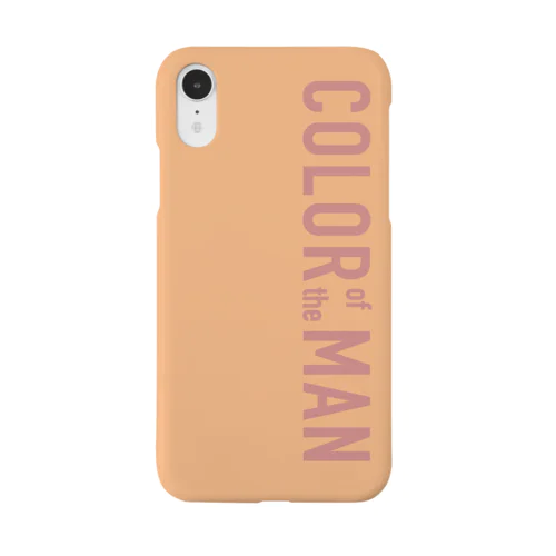 iPhone Case -beige × coral- スマホケース