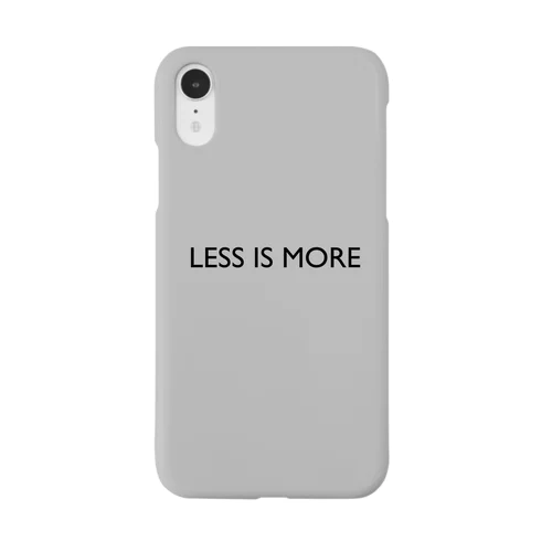 less is more スマホケース