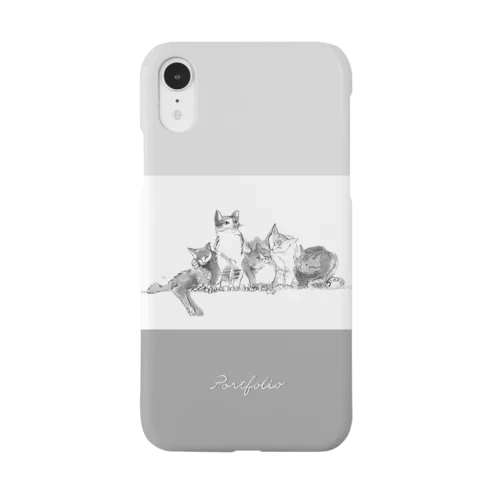 ５匹の猫 Smartphone Case