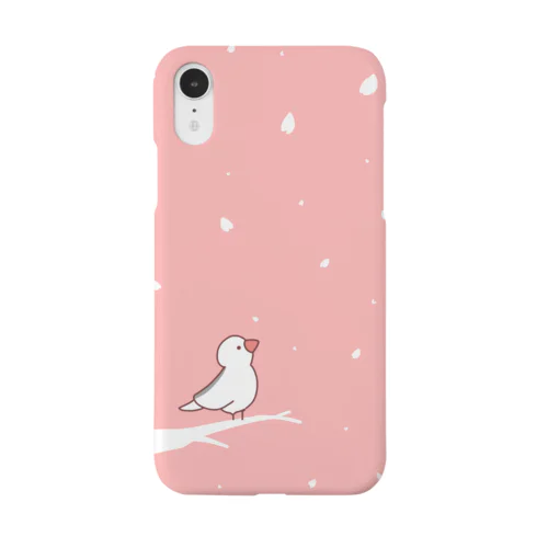 白文鳥 スマホケース Smartphone Case