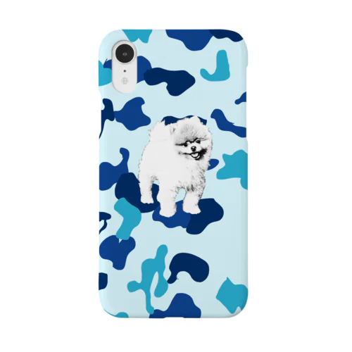 青カモポメラニアン Smartphone Case