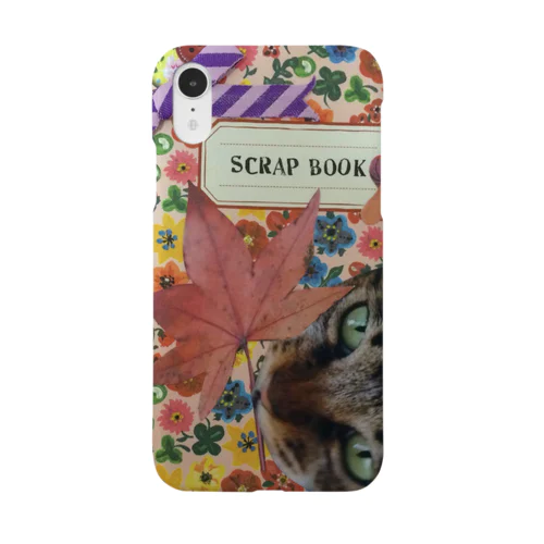 葉っぱと猫 Smartphone Case