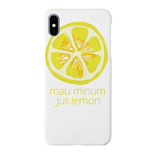 レモンジュース飲みたい スマホケース