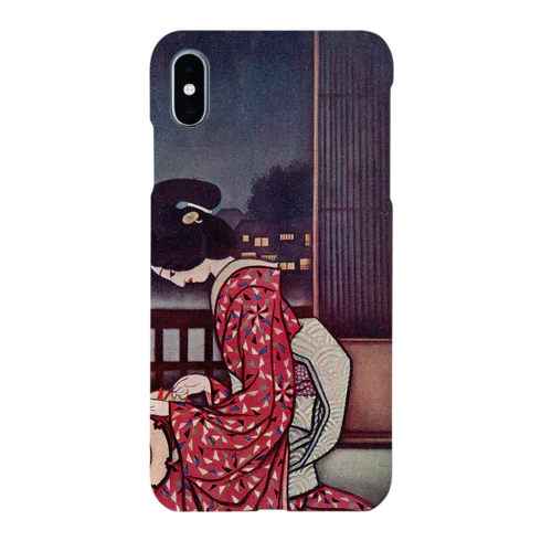 『「地上」冬子』（水島爾保布） Smartphone Case