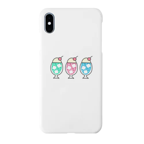 三種のクリームソーダ Smartphone Case